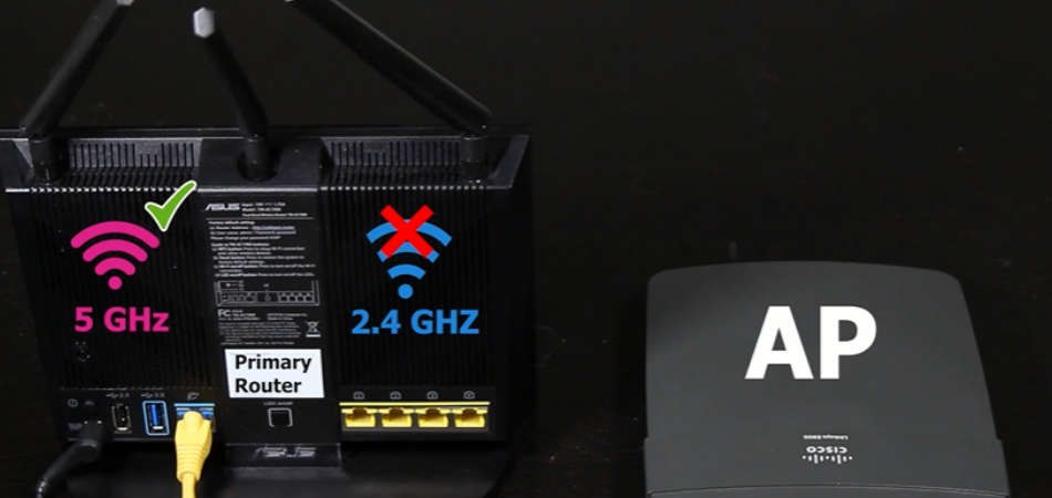 2.4 GHz not working 5ghz working