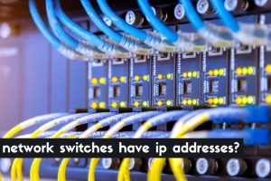 Do Network Switches Have IP Addresses? 1