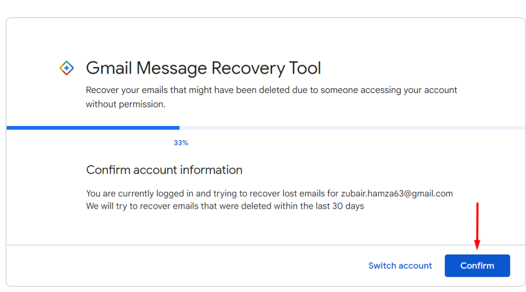 Gmail Message Recovery Tool