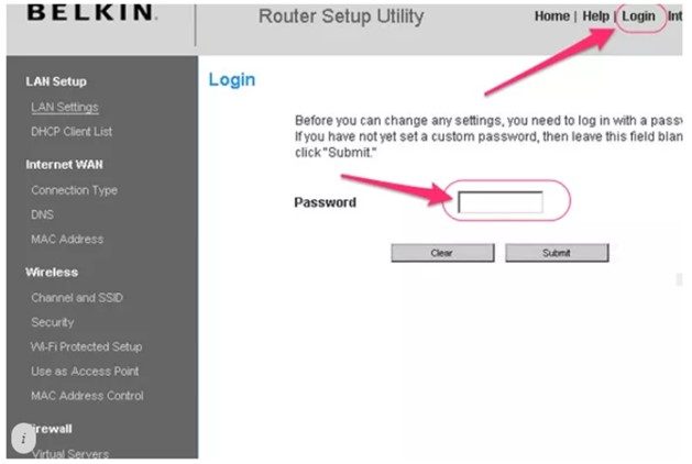 How Do I Find Out My Password for My Belkin Router