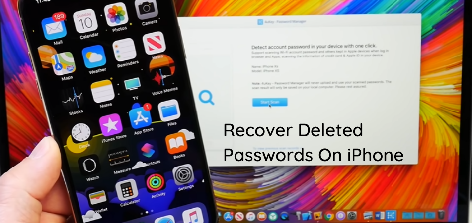 How Do I Recover Deleted Passwords iPhone? 2