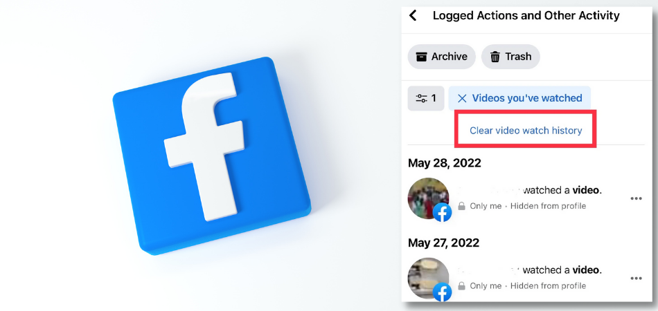 How To Delete Facebook Watch History