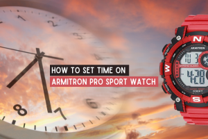 How To Set Time On Armitron Pro Sport Watch? 1
