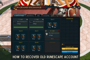 How to Recover Old Runescape Account? 8
