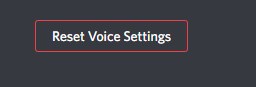 Reset Voice Settings