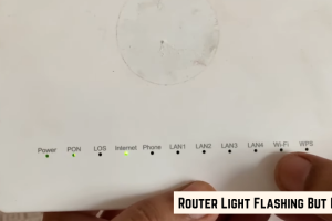 How To Fix Router Lights Flashing But No Internet? 3