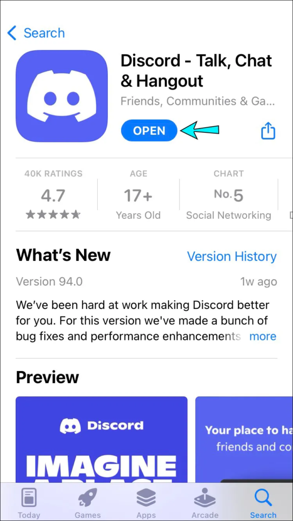 Run the Discord app