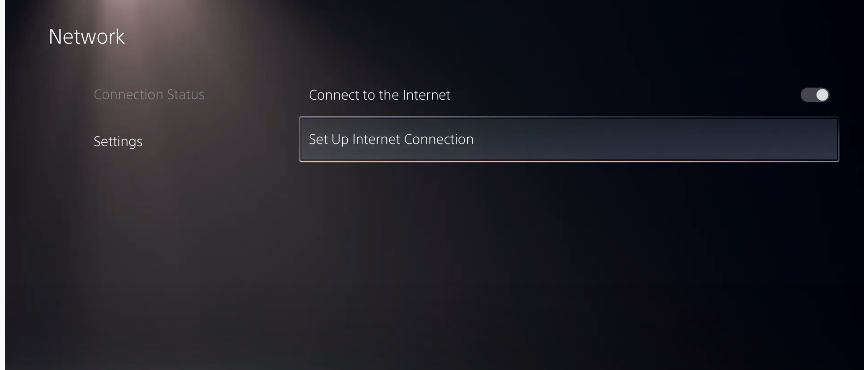 Setup Internet Connection