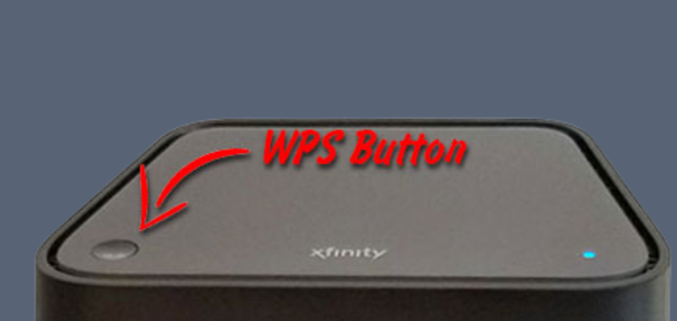WPS Button on Xfinity Router