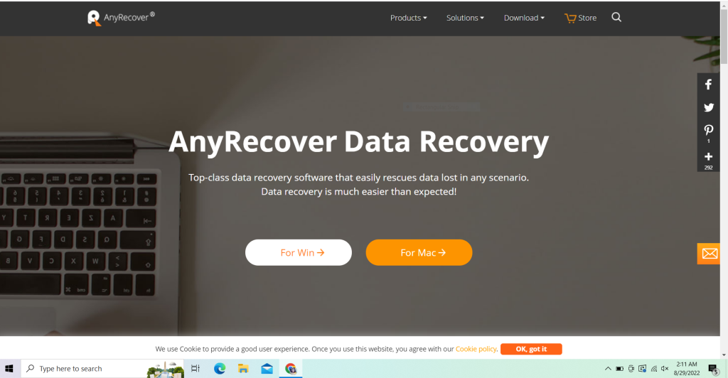 anyrecover data recover
