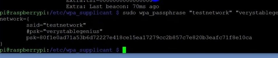 manually input the SSID and WPA password for your wifi network