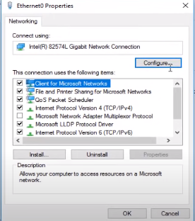select “Properties,” then double-click on the “Internet Protocol Version 4”