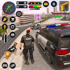 Police Car Chase Car Games For PC Windows 1