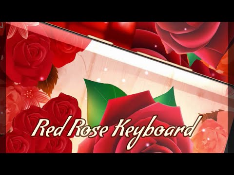 Red Rose Keyboard 2023 For PC Windows 1