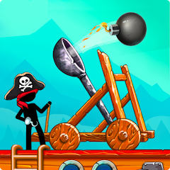 The Catapult: Stickman Pirates For PC Windows 1