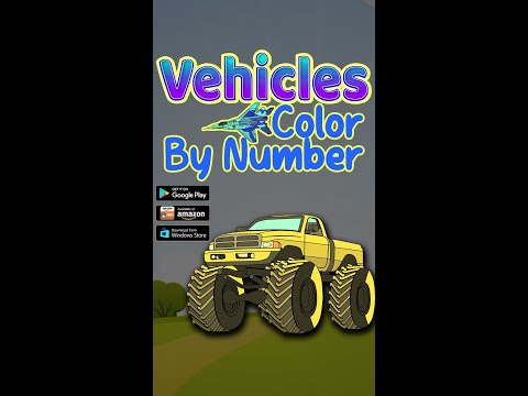 Vehicles Paint By Number Art For PC Windows 1
