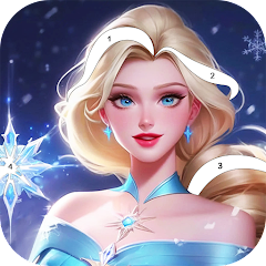 Princess Color by Numbers For PC Windows 1
