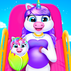 Unicorn Mom & Babyshower Game For PC Windows 1