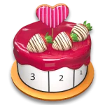 Cake Coloring 3D For PC Windows