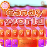 Candy World iKeyboard theme For PC Windows