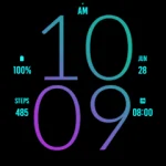 Cold Light Watch Face For PC Windows