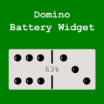 Domino Battery Widget For PC Windows