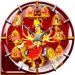 Durga Mata Clock LiveWallpaper For PC Windows