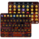 Forest Fire Emoji Keyboard Wallpaper For PC Windows