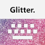 Glitter HD Keyboard Theme For PC Windows