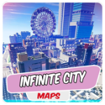 Infinite Modern City Maps MCPE For PC Windows