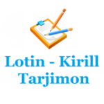 Lotin - Kirill Tarjimon For PC Windows