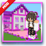 Mod barbie Pink House Minecraft 2021 For PC Windows