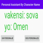 Personal Assistant By Character Name For PC Windows