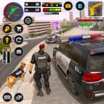 Police Car Chase Car Games For PC Windows