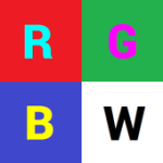 RGBW - Minimal Screen Test For PC Windows