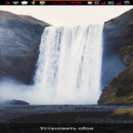 Real waterfall live Wallpaper For PC Windows
