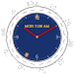 Rotary Clock Widget For PC Windows