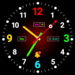 Smart Watch Neon Digital Clock For PC Windows