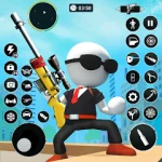 Stickman Sniper Shooting Games For PC Windows