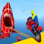 Super Spider Flip Bike Fly Run For PC Windows