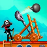 The Catapult: Stickman Pirates For PC Windows