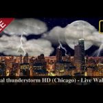 Thunderstorm Chicago - LWP For PC Windows