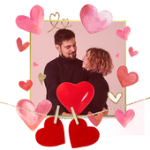 Valentine wallpaper frame & Emoji app studio 2020 For PC